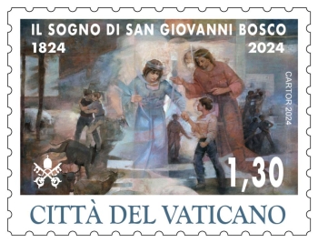 RMG – La Oficina de Correos del Vaticano dedica un sello por los 200 años  del sueño de Don Bosco