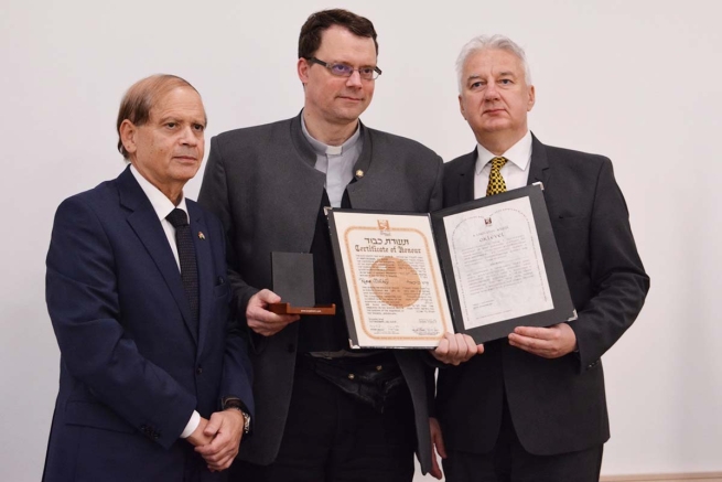 Hungría – El padre Mihály Kiss, SDB, recibe el premio póstumo "Justo entre las Naciones" del Instituto "Yad Vashem" de Israel