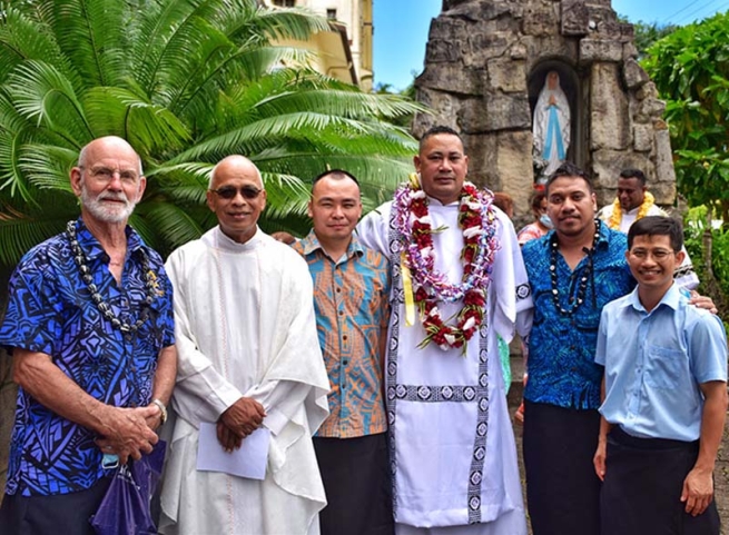 Isole Fiji – Ordinazione diaconale del salesiano Atonio Lealea