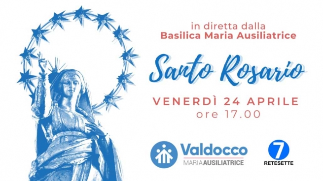 Italia – Venerdì 24 aprile 2020: Santo Rosario in diretta dalla Basilica Maria Ausiliatrice