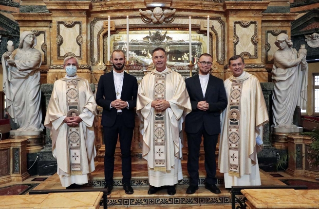 Italy - Rector Major presides over perpetual profession of two Belarusian Salesians