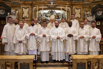 Italy - Diaconal ordinations of 12 Salesians