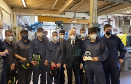 Italia – Mattarella al Bearzi: “In questo tempo difficile è di conforto trovarsi sotto l’immagine rassicurante di Don Bosco”