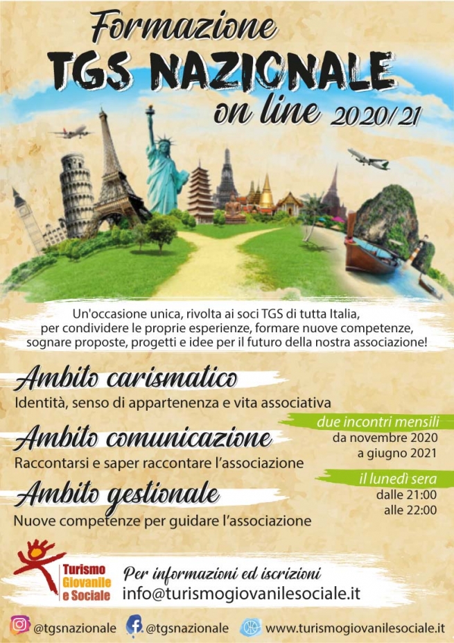 Italia – TGS Nazionale presenta il programma della Formazione on line 2020/2021