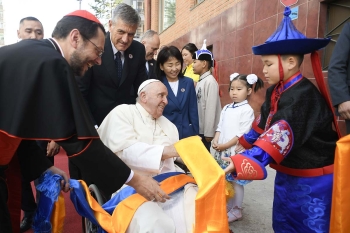 Mongolia – Iniziato il viaggio apostolico di Papa Francesco: “Sperare insieme”