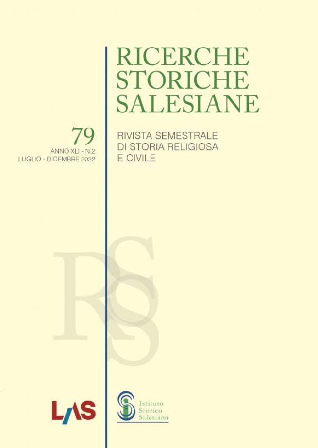 RMG – Revista “Ricerche Storiche Salesiane” n° 79