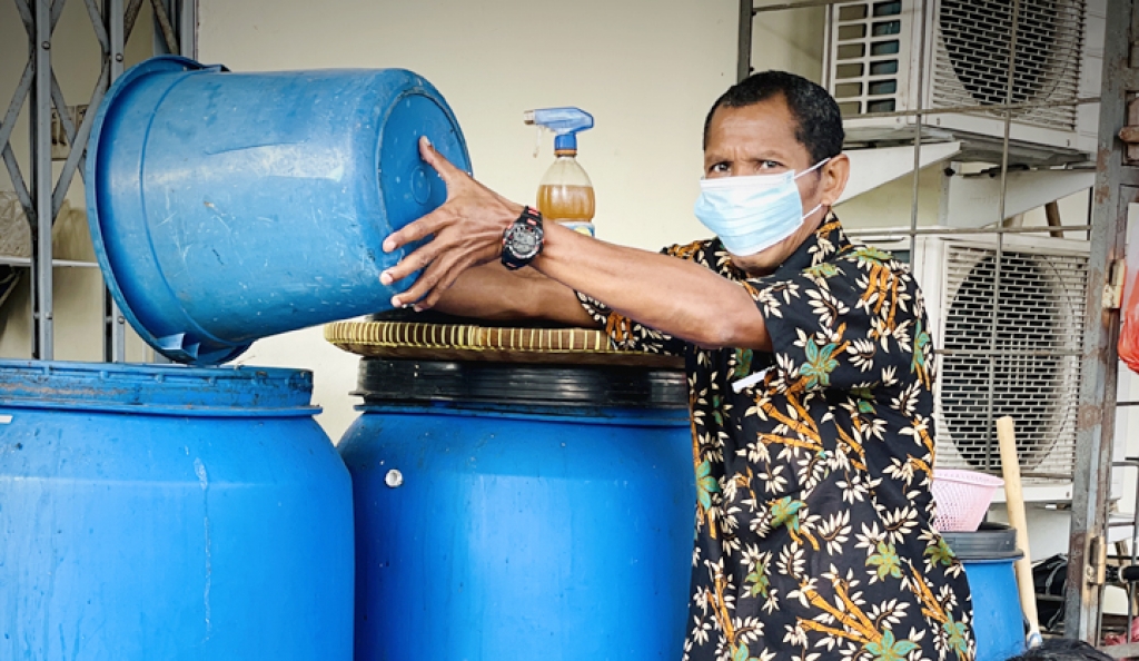Indonésie - Un programme innovant de recyclage des déchets