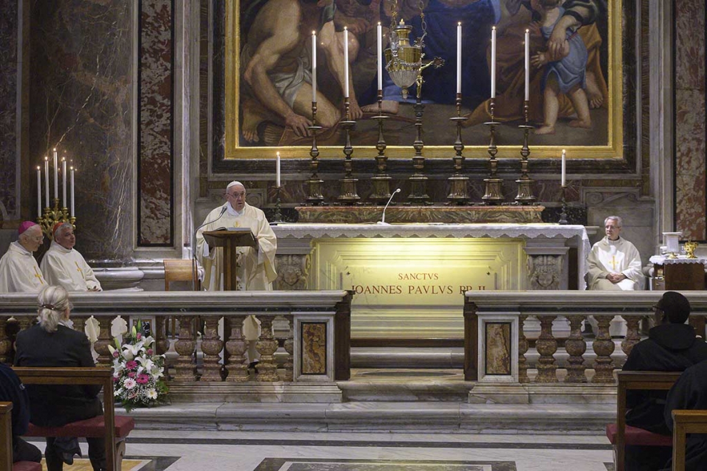 Vatican - Mass in memory of centenary of St John Paul II's birth
