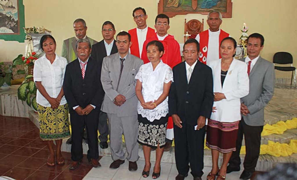 Timor Oriental – Nueve Salesianos Cooperadores realizan la promesa e inauguración de nuevo local