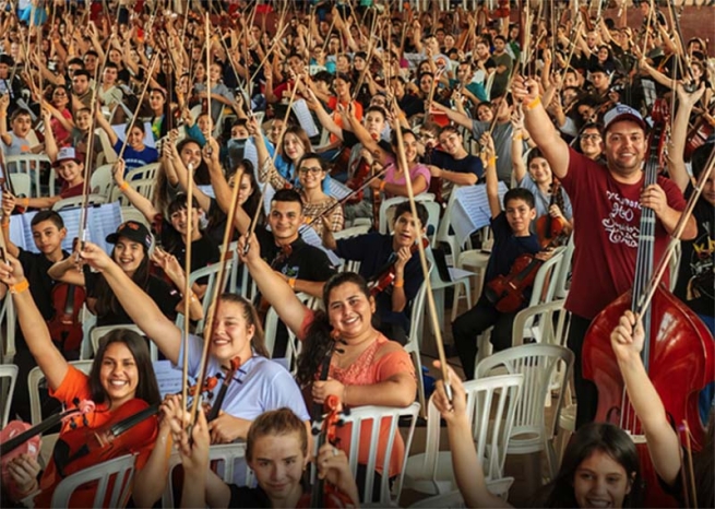 Paraguay – "Don Bosco Róga" opens its doors to integrating minors thanks to music