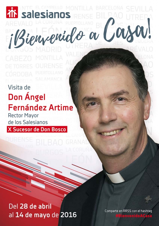 RMG - "¡Bienvenido a casa!" Salesian Spain welcomes the Rector Major