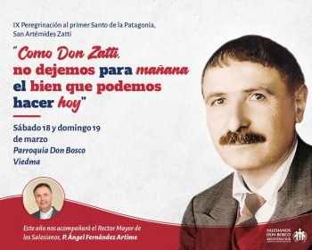 Argentina – 18 y 19 de marzo: Viedma espera a los peregrinos que van a conmemorar a San Artémides Zatti