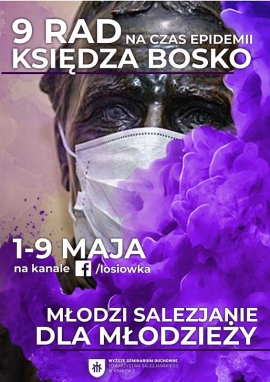 Pologne – « 9 conseils de Don Bosco pendant la pandémie de Coronavirus : » le message du Saint de la Jeunesse au temps de COVID-19
