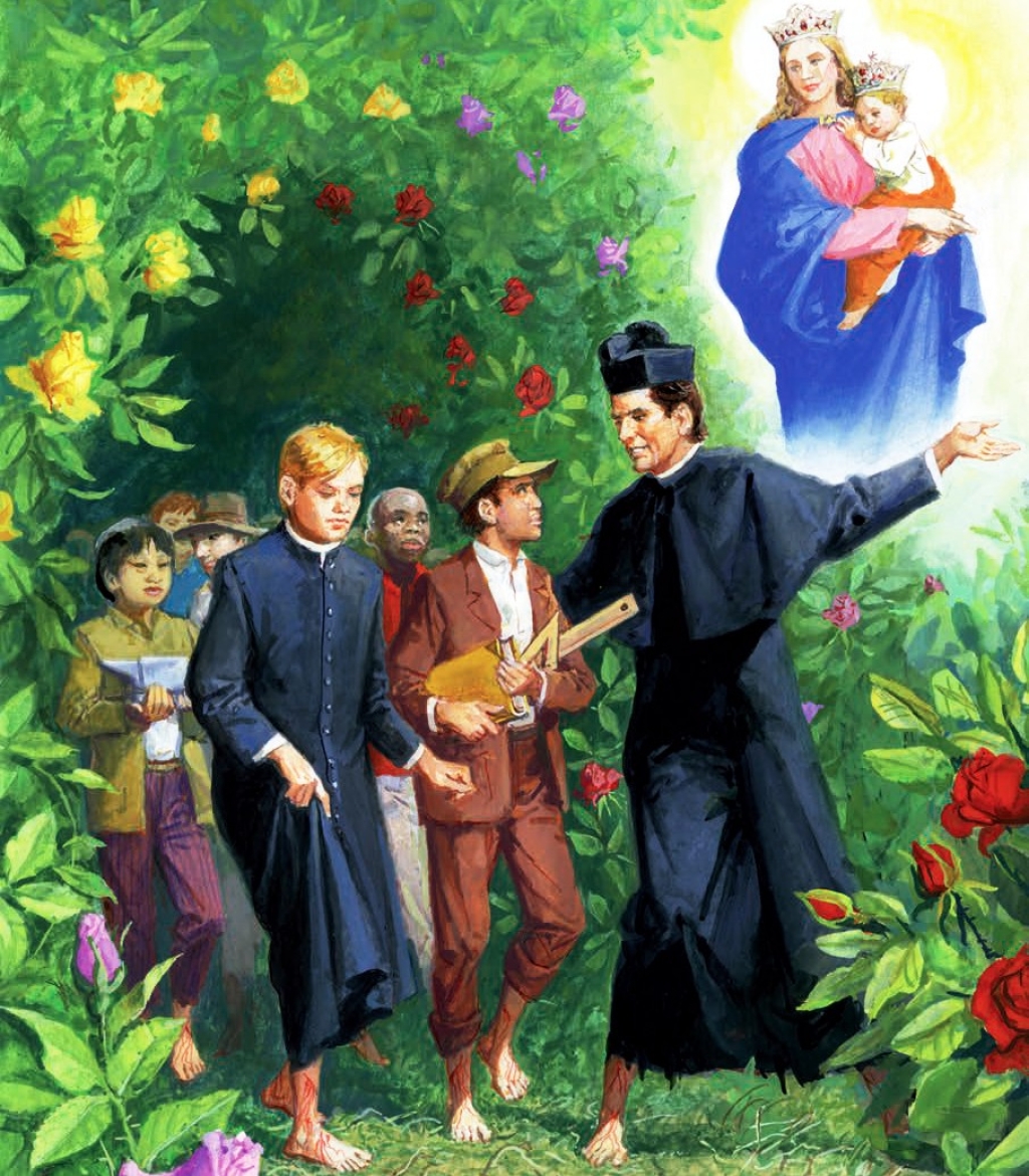 RMG – Getting to know Don Bosco: his prophetic dream of the rose arbor