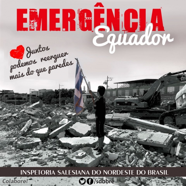 Brasil – Um gesto de solidariedade: O Equador precisa de nós!