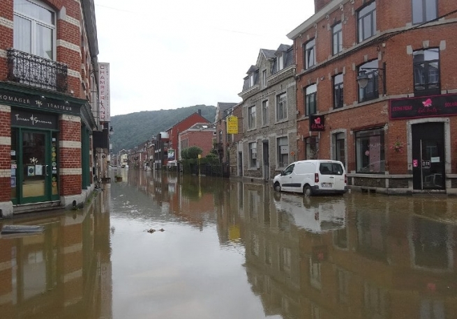 Belgium - Dramatic floods in Belgium: Salesian houses hit and mobilized