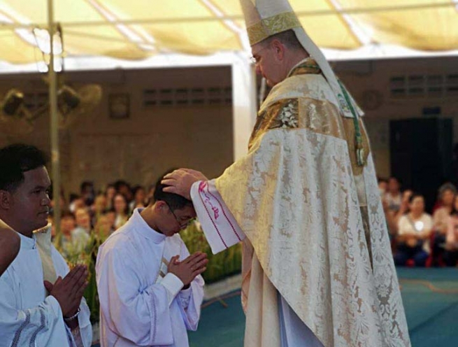 Cambogia – Ordinazione sacerdotale del salesiano Joseph Nguyen Nhat Khoa