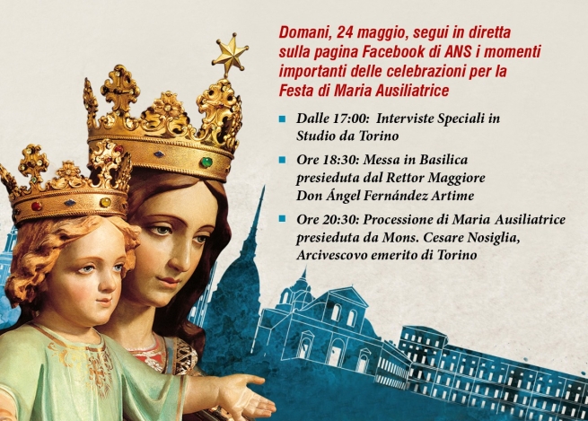 RMG – “Maratona digital” para acompanhar a Festa de Maria Auxiliadora