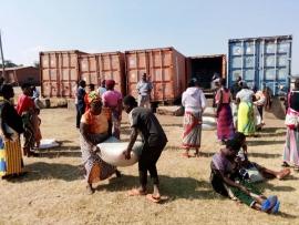 Malawi – Maize for 382 families thanks to "Salesian Missions" donations