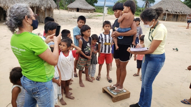 Brasil – La desnutrición infantil preocupa a los agentes de salud indígena, a la pastoral para los niños y a los misioneros salesianos en Campinápolis