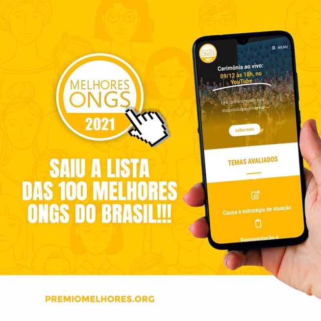 Brazil – "St John Bosco" Province of Belo Horizonte acknowledged as one of the 100 best NGOs of 2021