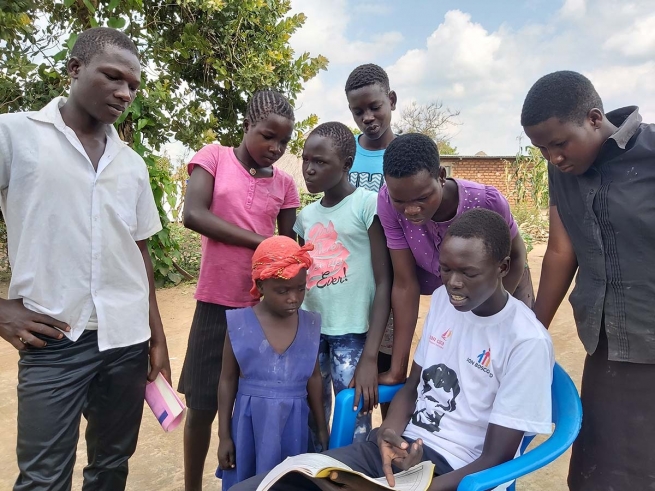 Uganda - Literacy day in Palabek refugee camp