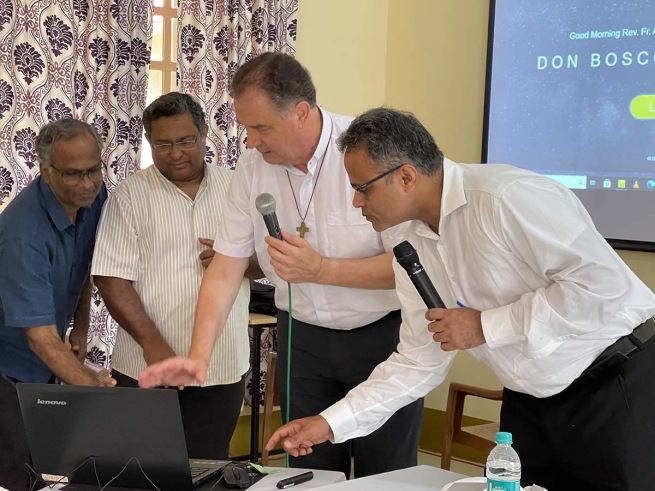 India – El Rector Mayor lanza el sitio web "Don Bosco South Asia"