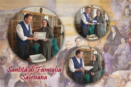 RMG – La Madre Generale delle FMA dona al Rettor Maggiore alcune reliquie che saranno esposte al Museo Casa Don Bosco