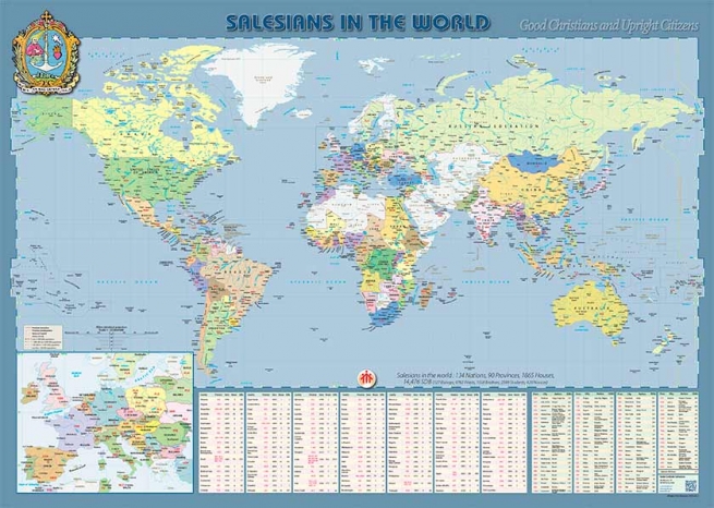 SG – “Jesteśmy częścią wielkiej salezjańskiej mapy, o jakiej śnił nasz ojciec, Ksiądz Bosko”: Salezjańska Mapa 2020