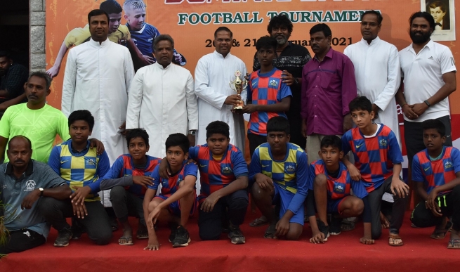 India - Un torneo de fútbol para los niños del Centro Juvenil Don Bosco en Chennai