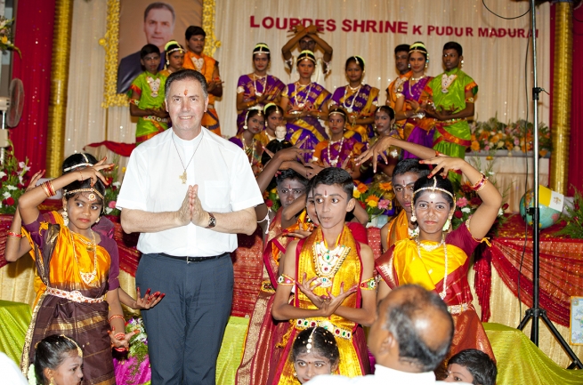 India - El Rector Mayor vislumbra un futuro brillante para la Familia Salesiana en la India y en Tamil Nadu