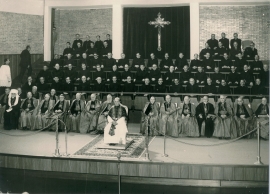 Italy - Paul VI's visit to the new Salesian Pontifical Athenaeum