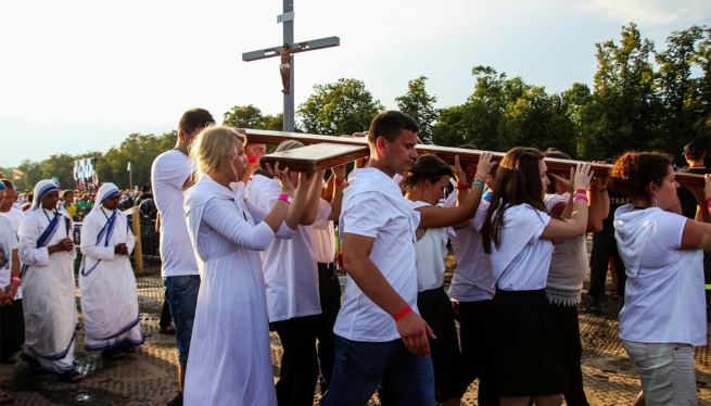 (ANS – Cracow) - Way of the Cross – Way of Mercy.  Chronicle of another day of WYD