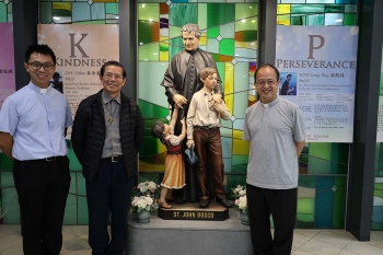 Hong Kong – Célébration de la fête de Saint Artémide Zatti avec le Conseiller Régional pour l'Asie Est - Océanie au Tang King Po College de Hong Kong