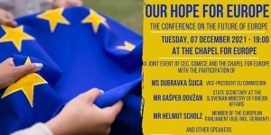 Belgique – Notre espoir pour l'Europe : Conférence sur l'avenir de l'Europe