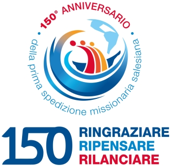 RMG – Presentación del  logo oficial del 150° aniversario de la Primera Expedición Misionera Salesiana