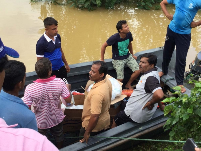 Sri Lanka - Llamada de solidaridad después de las inundaciones