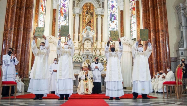 Brazil - Four Salesians ordained deacons