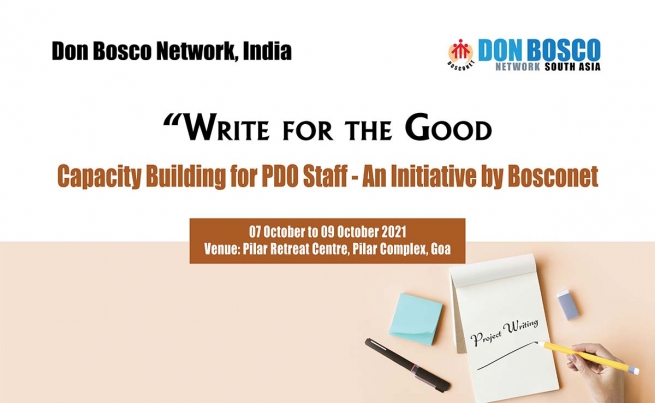 India – “Write for the good”: a capacity-building initiative by BOSCONET for the staff of 11 Don Bosco Province, Program Development Offices in India