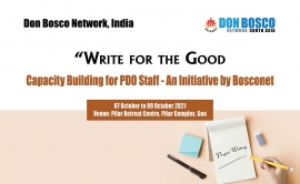 India – “Scrivere per il Bene”: un’iniziativa di formazione e sviluppo delle competenze del BOSCONET