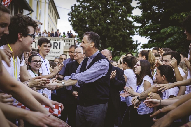 Croatie – Le Recteur Majeur : « Quels qu’ils soient vos rêves, vous pouvez les réaliser seulement en vivant en amitié avec Dieu »