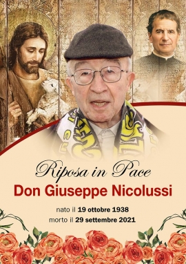 Italia – Un grande religioso, salesiano, formatore: don Giuseppe Nicolussi (1938-2021)