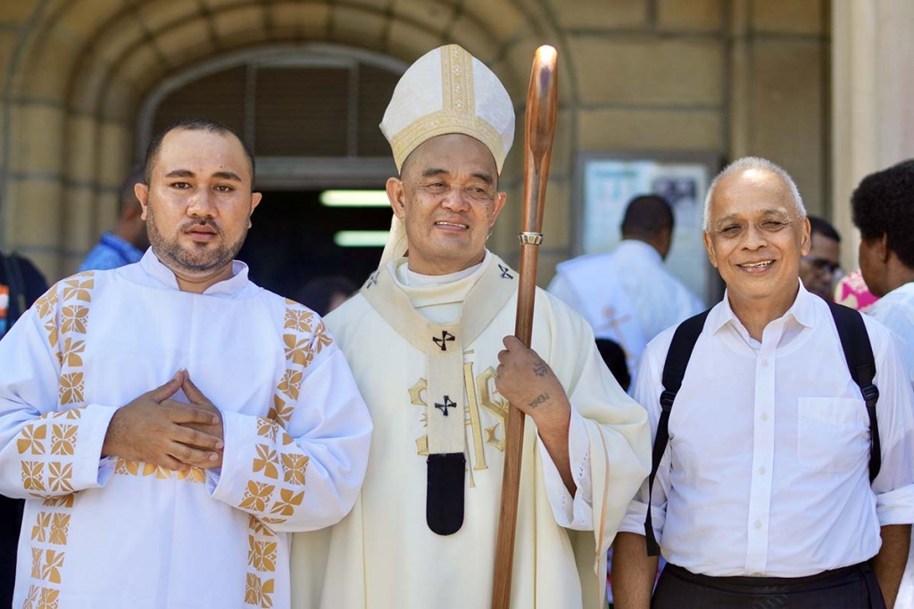 Fiji Islands - Deacon ordination of Salesian Sinapati Ioane