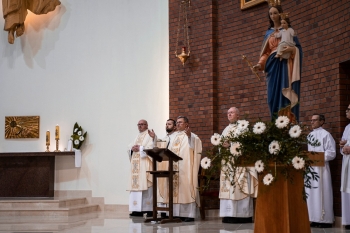 Pologne - Une place dédiée à Marie Auxiliatrice dans la ville de Bydgoszcz