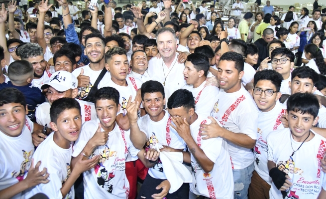 Peru – Piąty dzień wizyty Przełożonego Generalnego: “Wy zawsze jesteście najważniejsi”