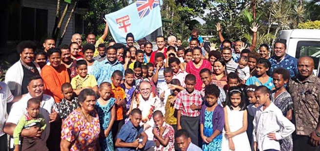 Isole Fiji – Visita di don Václav Klement