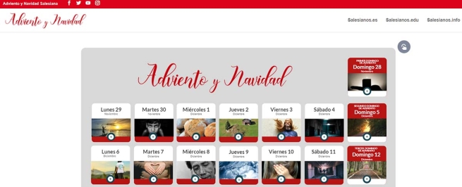 Espanha – Salesianos lançam site com atividades para o Advento e o Natal