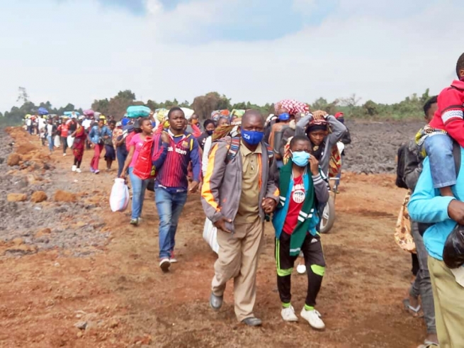 Repubblica Democratica del Congo – Dopo l’eruzione del vulcano disposta l’evacuazione totale di diversi quartieri di Goma