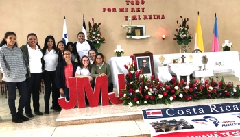 Costa Rica - The relics of WYD arrive