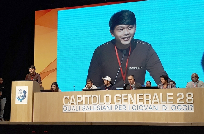 Philippines – Andre Launio, young observer at GC28: “We, the young, are complementary to the mission, not a separate part of the mission”